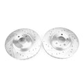 Set of 2 Powerstop Brake Discs for Audi A4 Quattro (2021–2025)