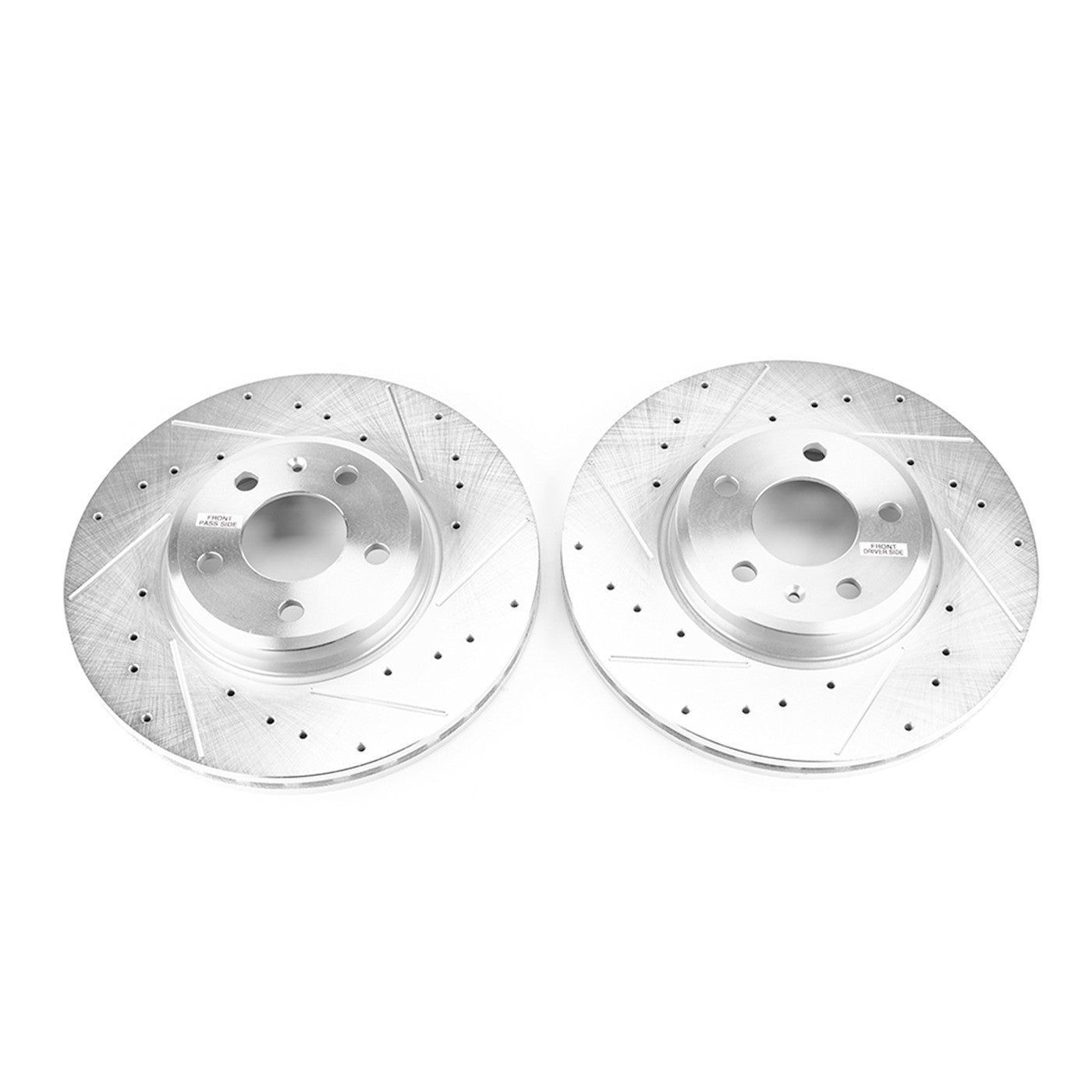 Set of 2 Powerstop Brake Discs for Audi A4 Quattro (2021–2025)