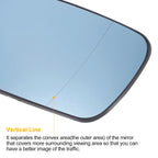 Right Side Heated Blue Glass Mirror for BMW 3 Series E46 (1998–2006)
