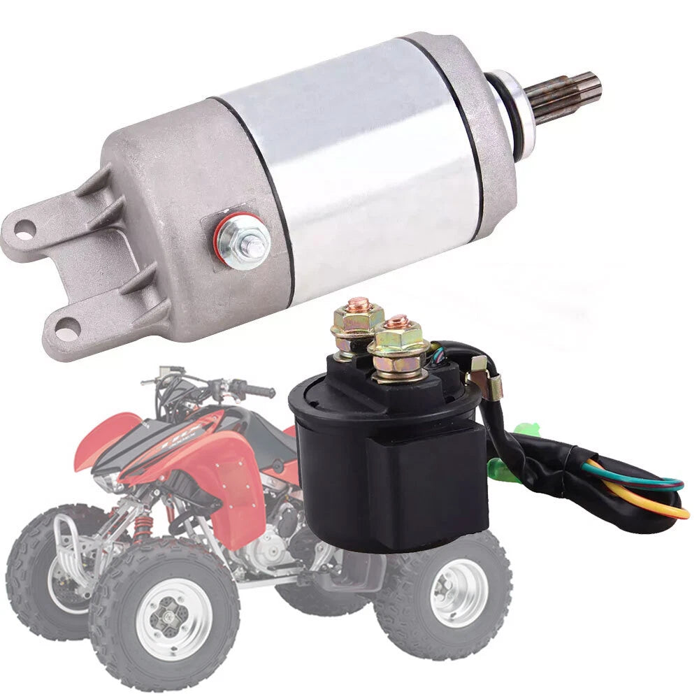 Starter & Relay Solenoid Set for Honda TRX300EX TRX300EX (2004–2006)