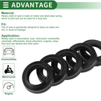 Set of 5 Oil Seal Rotary Shaft Seal NBR Rubber 16x24x4.5mm