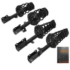 Set of 4 Struts Shocks w/ Coil Spring for Toyota Highlander (2008–2011)