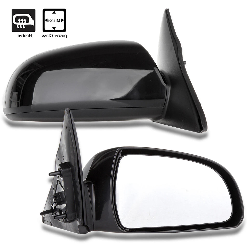 Set of 2 Heated Power Side View Mirrors for Hyundai Sonata (2006–2010)
