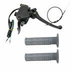 Thumb Accelerator Brake Lever & Cable & Grips for ATV Quad 50cc-125cc