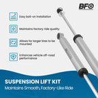 3.5" Suspension Lift Kit with Control Arms for Toyota Tacoma 4WD (2005–2023)