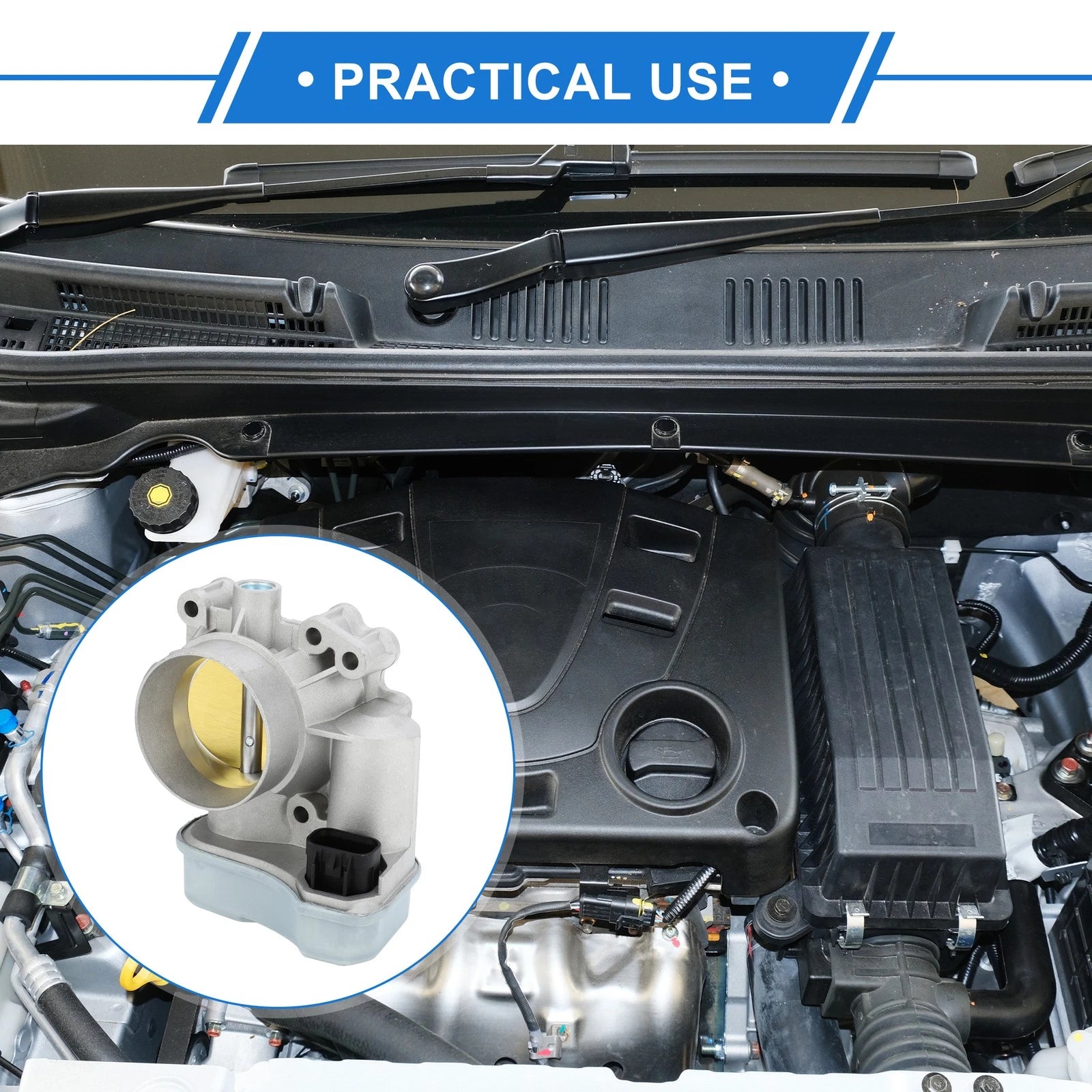 Throttle Body for Chevrolet Malibu (2004–2005) - 12568796, 12791257, 25312094