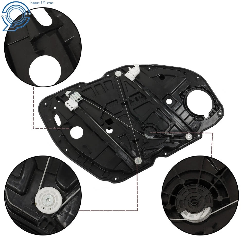 Set of 2 Power Window Regulators for Kia Optima (2016–2020)