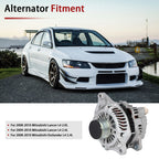 Alternator for Mitsubishi Lancer L4 2.4L (2009-2010)
