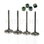 Valve Set for Honda CRF450R (2002–2006) - Stainless with Seals