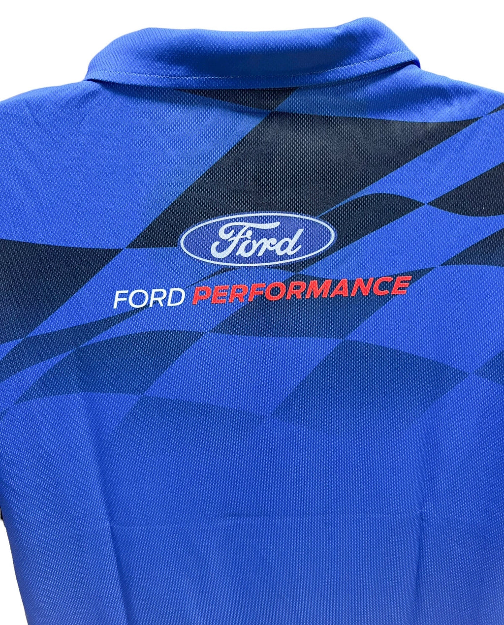 Dry Wicking Polo Shirt Checkered Flag for Ford Performance (2015–2025)