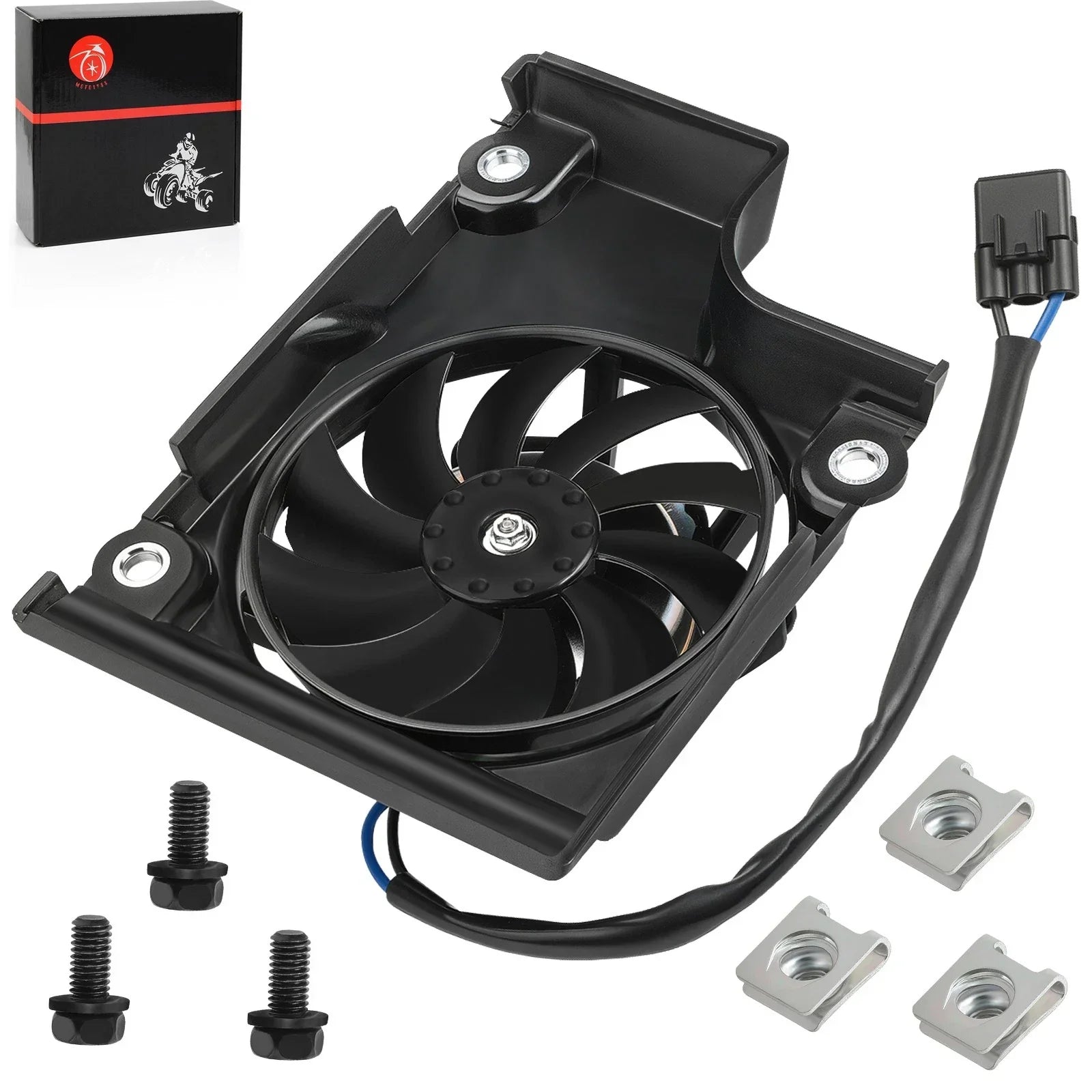 Radiator Fan Kit for Yamaha YZ250FX WR250F (2020–2024)