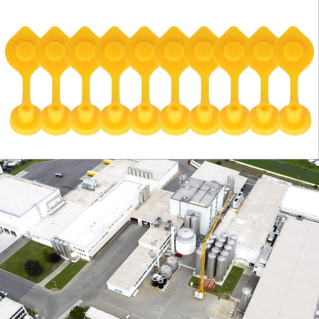 Lid Jug Vent Parts Replacement for Industrial Equipment (Yellow)