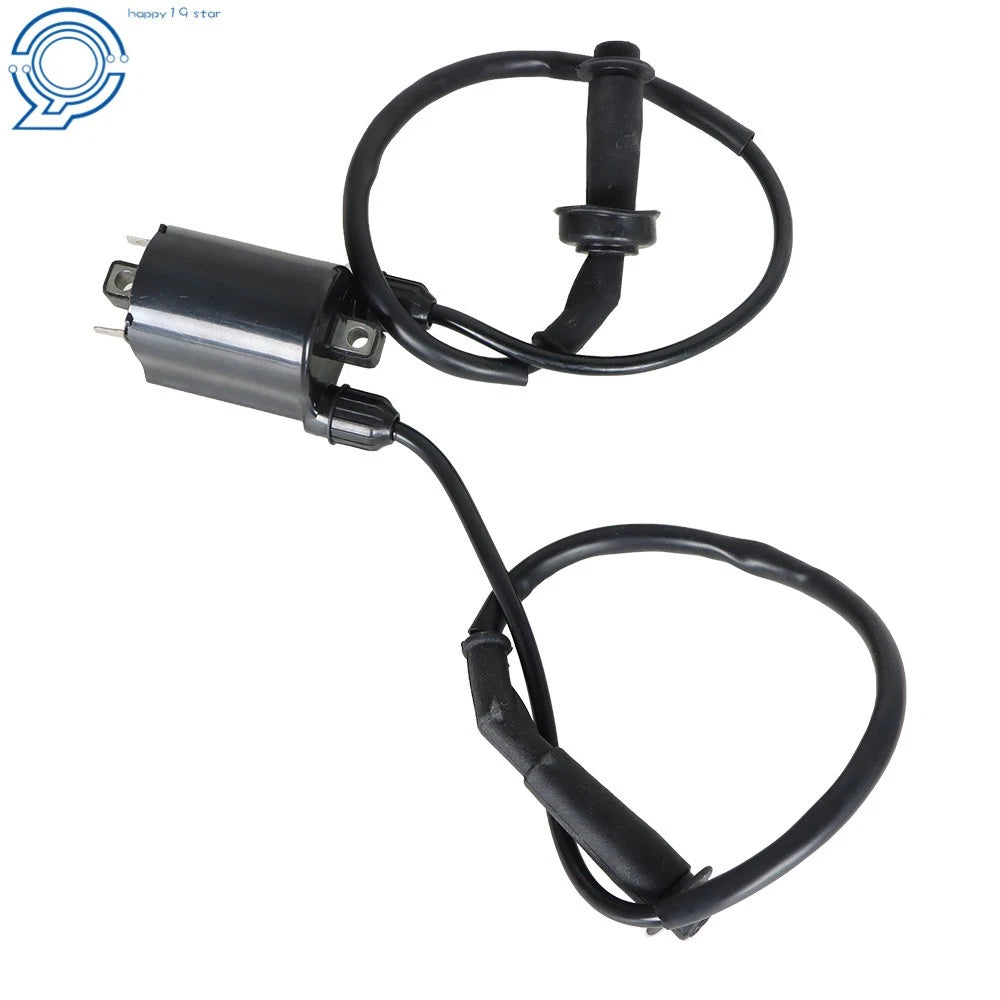Set of 2 Ignition Coils & Spark Plug Caps for Honda Shadow 1100 (1987-2007)