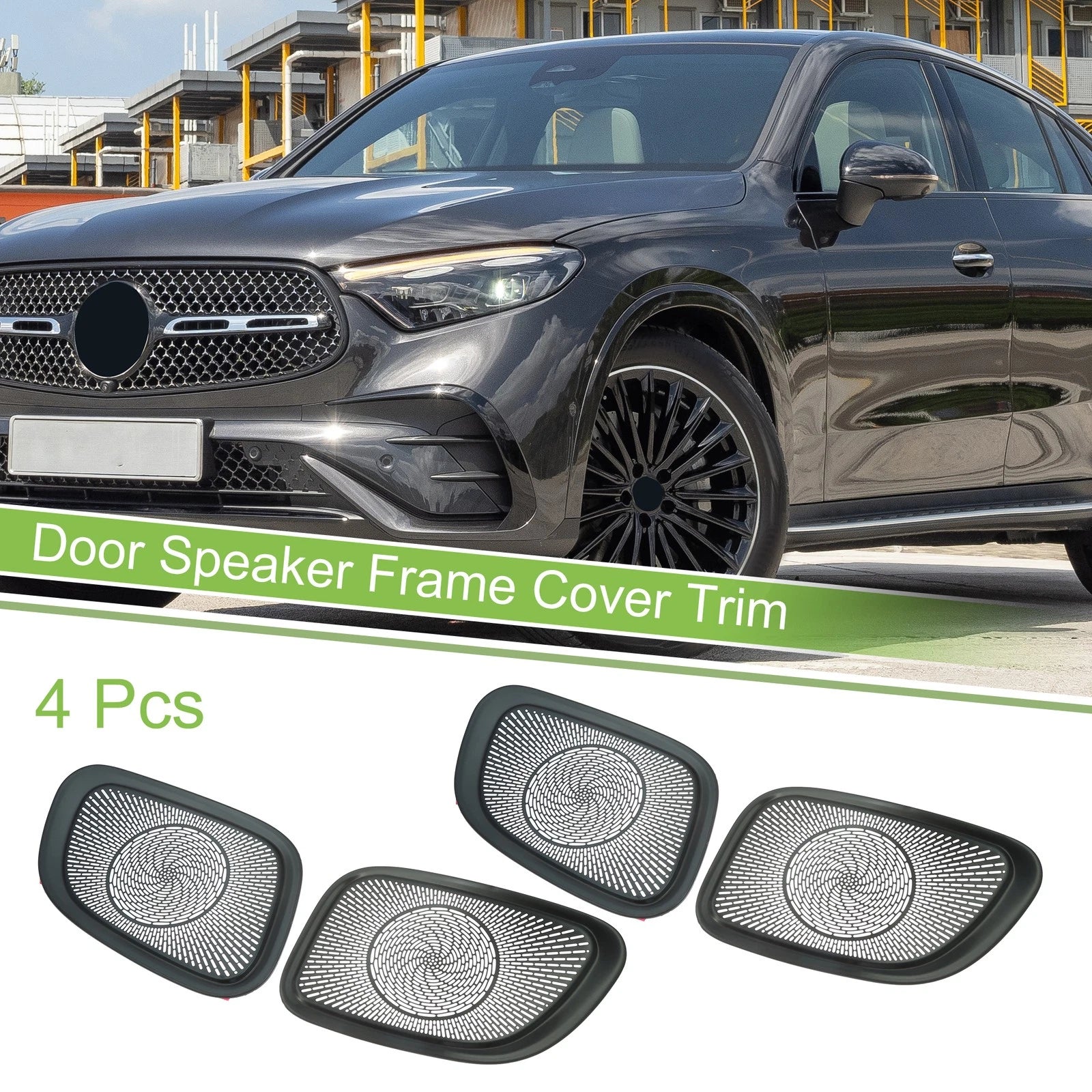 Set of 4 Door Speaker Frame Cover Trim for Mercedes Benz GLC (2023)