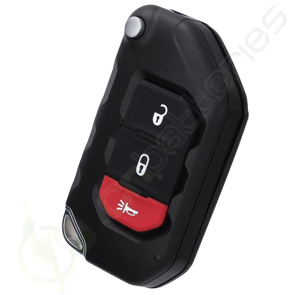 Keyless Entry Car Key Fob Remote for Jeep Wrangler Gladiator (2018–2021)