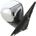 Power Mirror for Chrysler 300 (2005–2010) Right Manual Folding Heated Chrome