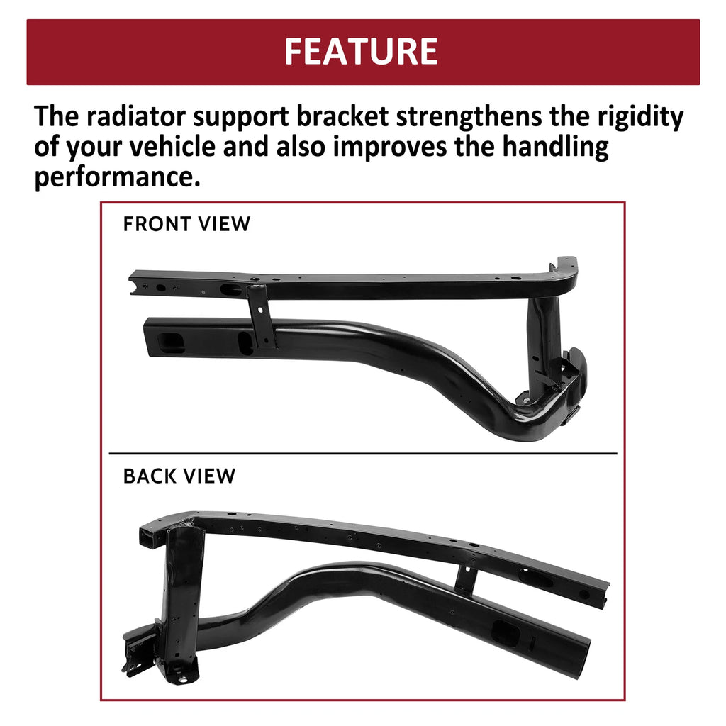 Radiator Support Rail for Ram 1500 (2011–2018) Right Side