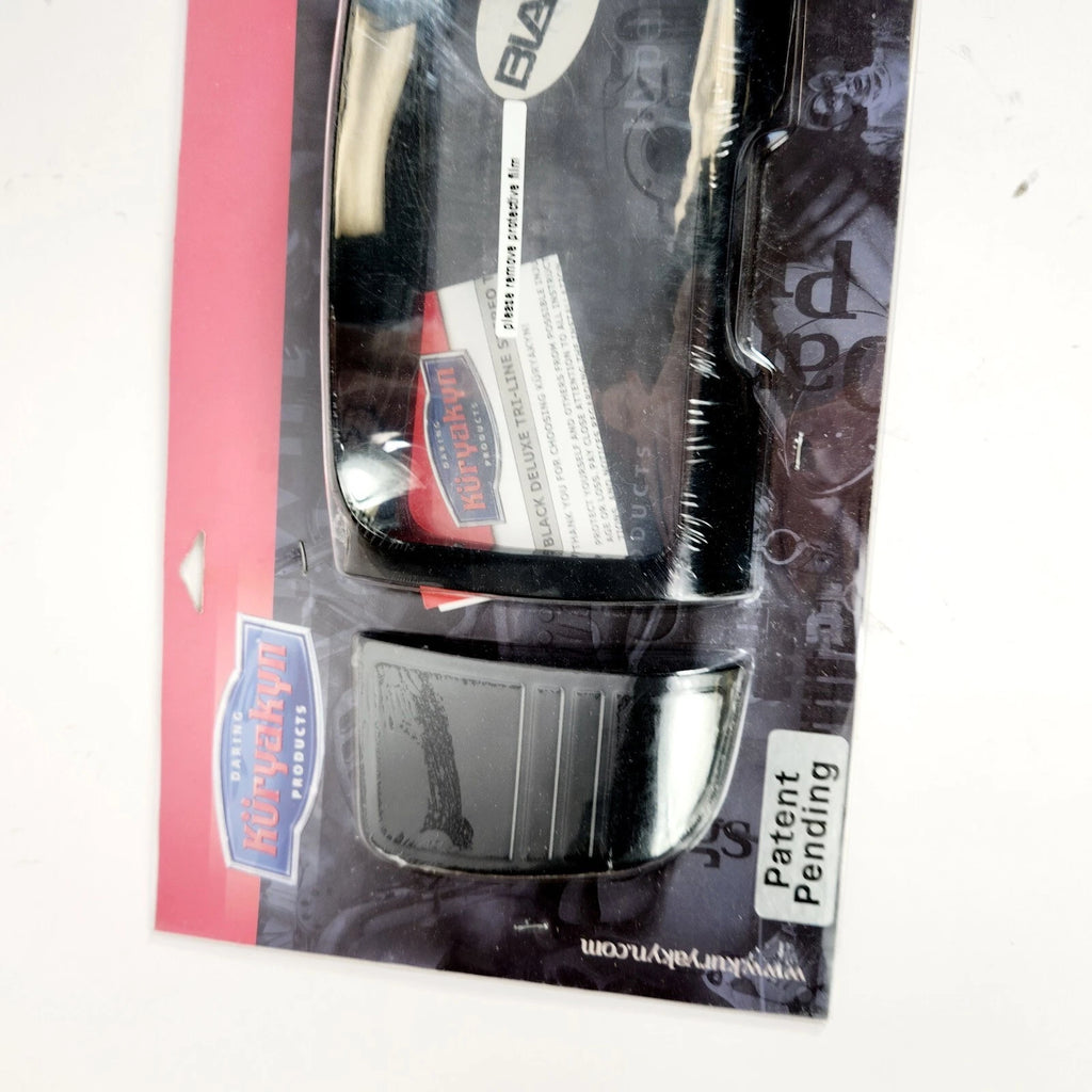 Kuryakyn Tri-Line Stereo Trim Kit for Harley (2014–2023) - Gloss Black - 7299