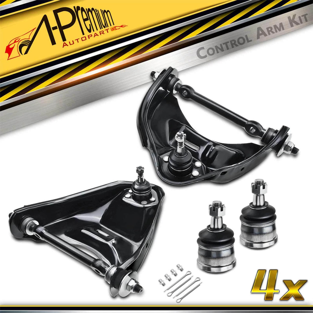 Front 4x Control Arm Ball Joint Assembly for Chevy S10 GMC Oldsmobile (1982–2004)