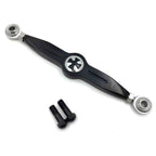 Black Chrome Maltese Cross Gear Shift Linkage for Harley XL Sportster (2004–2017)