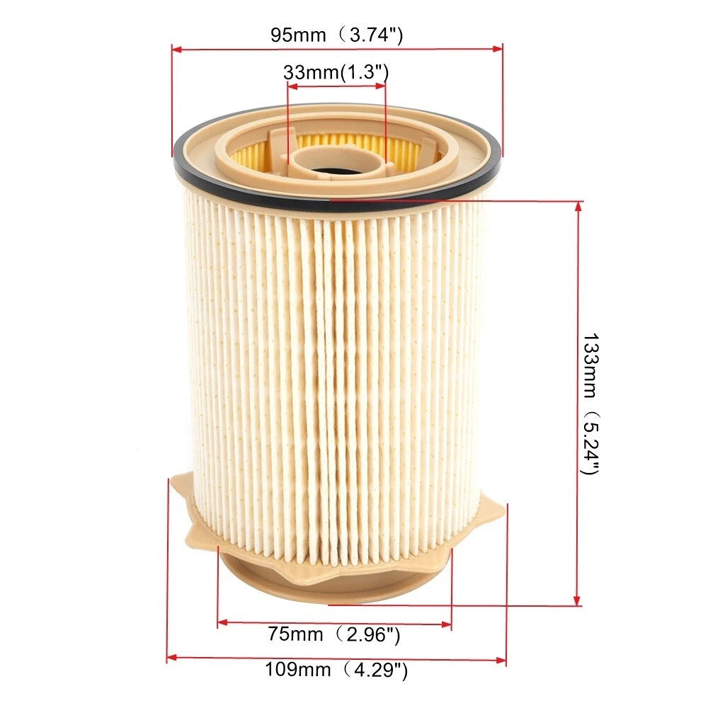 Diesel Fuel Filter for Dodge Ram 2500 3500 4500 5500 6.7L Turbo (2010–2018)