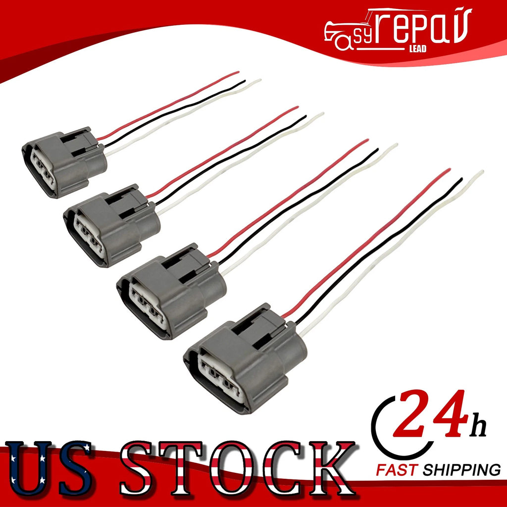 Set of 4 Ignition Coil Plug Connectors for Nissan Murano Xterra (2003–2015)