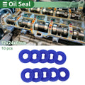 Set of 10 Oil Seal Rotary Shaft Seal 12x24x6mm for Various Models