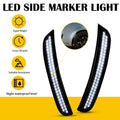 Front LED Marker Side Lights for Dodge Charger (2015–2022) - Smoked
