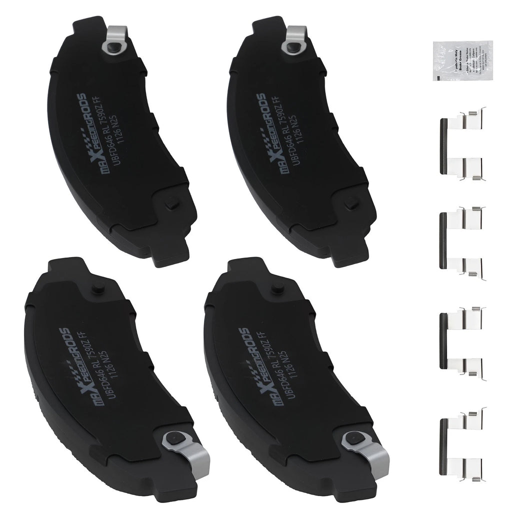 Front Ceramic Brake Pads Set for Chevrolet Colorado GMC Canyon (2004-2012)