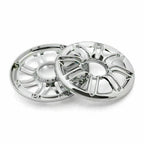 2X Speaker Cover Grill 6" 3D Round for Harley Touring Glide (T9)