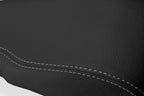 Console Lid Cover for Toyota Tacoma (2001–2004) Gray Leather Stitch