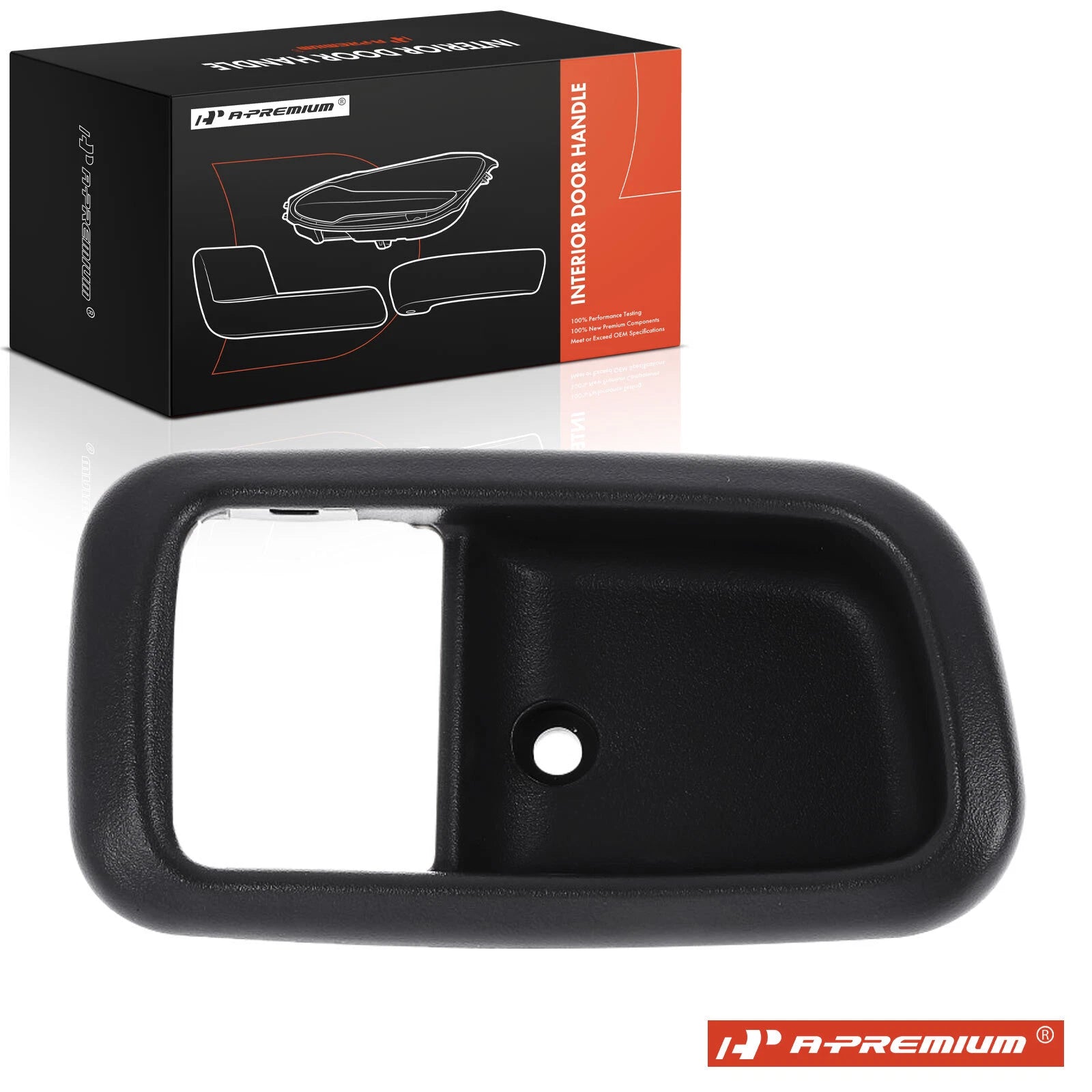 Front Right Deep Gray Interior Door Handle for Toyota Tundra (2000â2006)