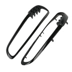 Black Radiator Trim Bezels for Harley V-Rod VRSCA VRSCB Night Rod (2001-2010)