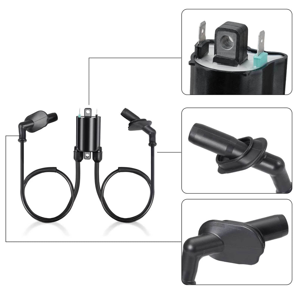 Ignition Coil & Spark Plug Cap for Honda GL1500 Gold Wing Valkyrie (1988–2003)
