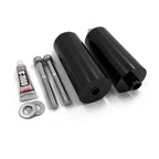 Black Spike Extended Frame Slider Protector for Yamaha YZF 600R (1996–2007)