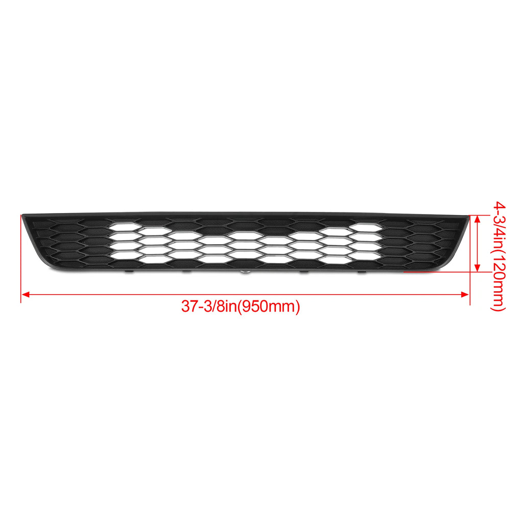 Front Lower Bumper Grille for Ford Mustang (2013-2014) Black