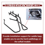 Saddlebag Conversion Bracket Hardware for Harley Softail Fatboy (1984–2017)