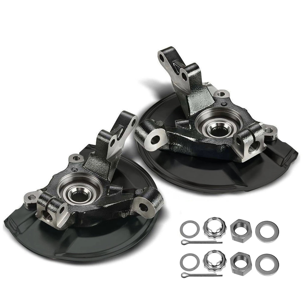 2X Wheel Hub & Steering Knuckles for Dodge Caliber Compass Patriot (2007-2017)