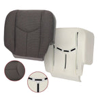 Driver Seat Foam Cushion & Bottom Cover for Chevy Silverado (2003–2007)