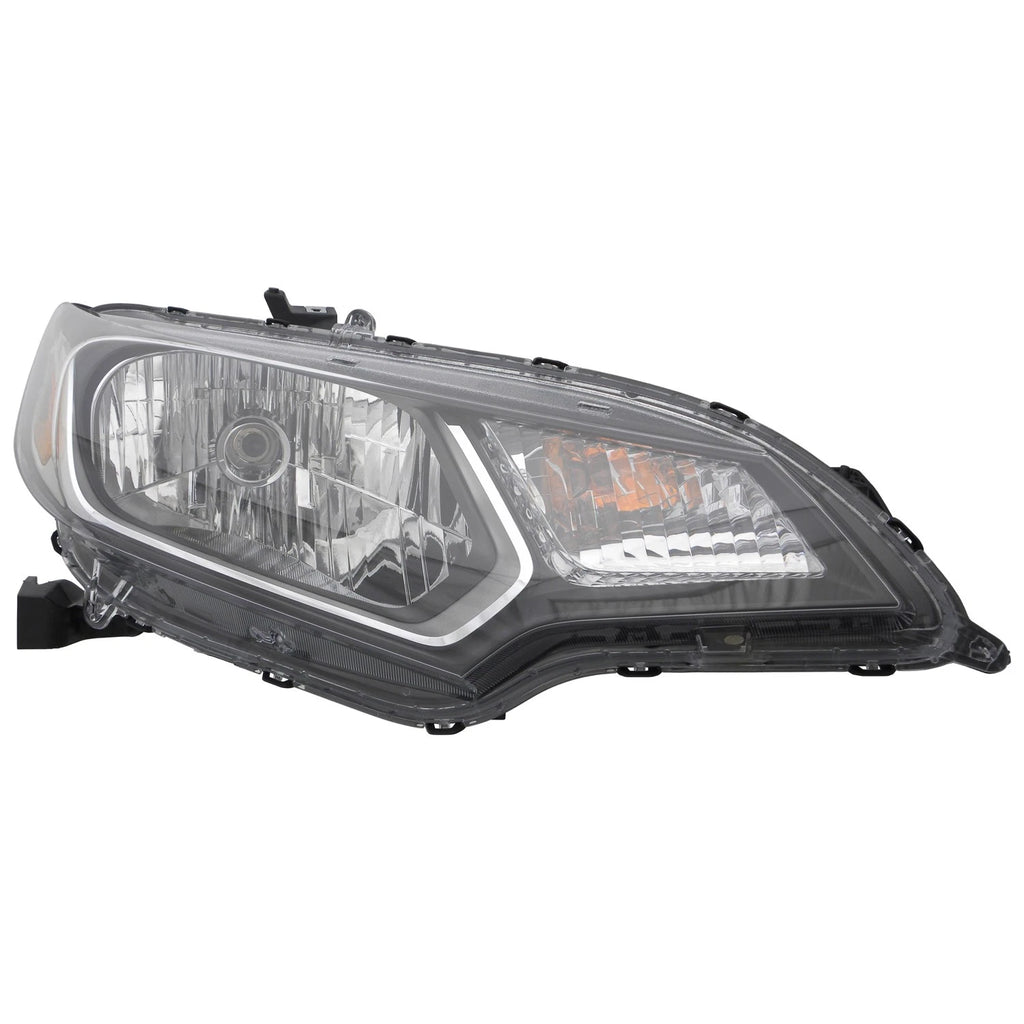 Replacement Passenger Side Halogen Headlight Assembly For 2015-2017 Honda Fit