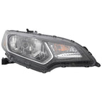 Replacement Passenger Side Halogen Headlight Assembly For 2015-2017 Honda Fit