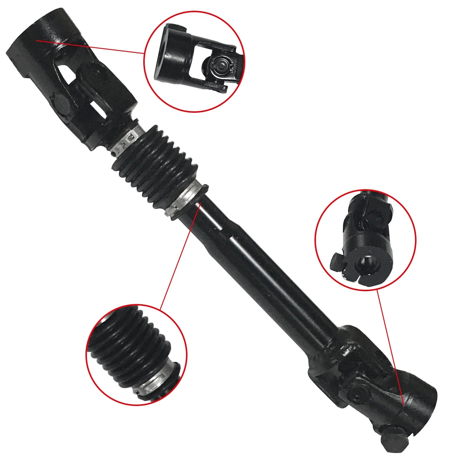 Lower Intermediate Steering Shaft for Jeep Wrangler JK (2007–2019)