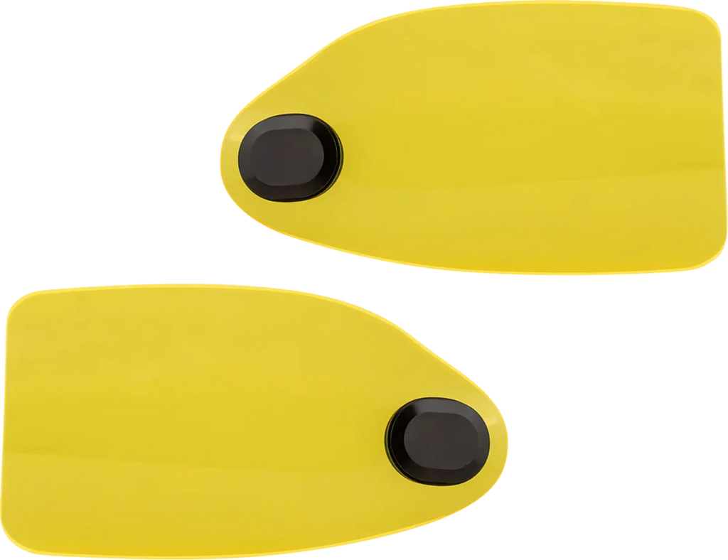 Klock Werks Flare Handguards for Harley-Davidson (2023–2025) - Yellow Ice