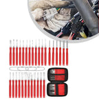 34pcs Wire Connector Removal Tool Set for Vehicles and Home