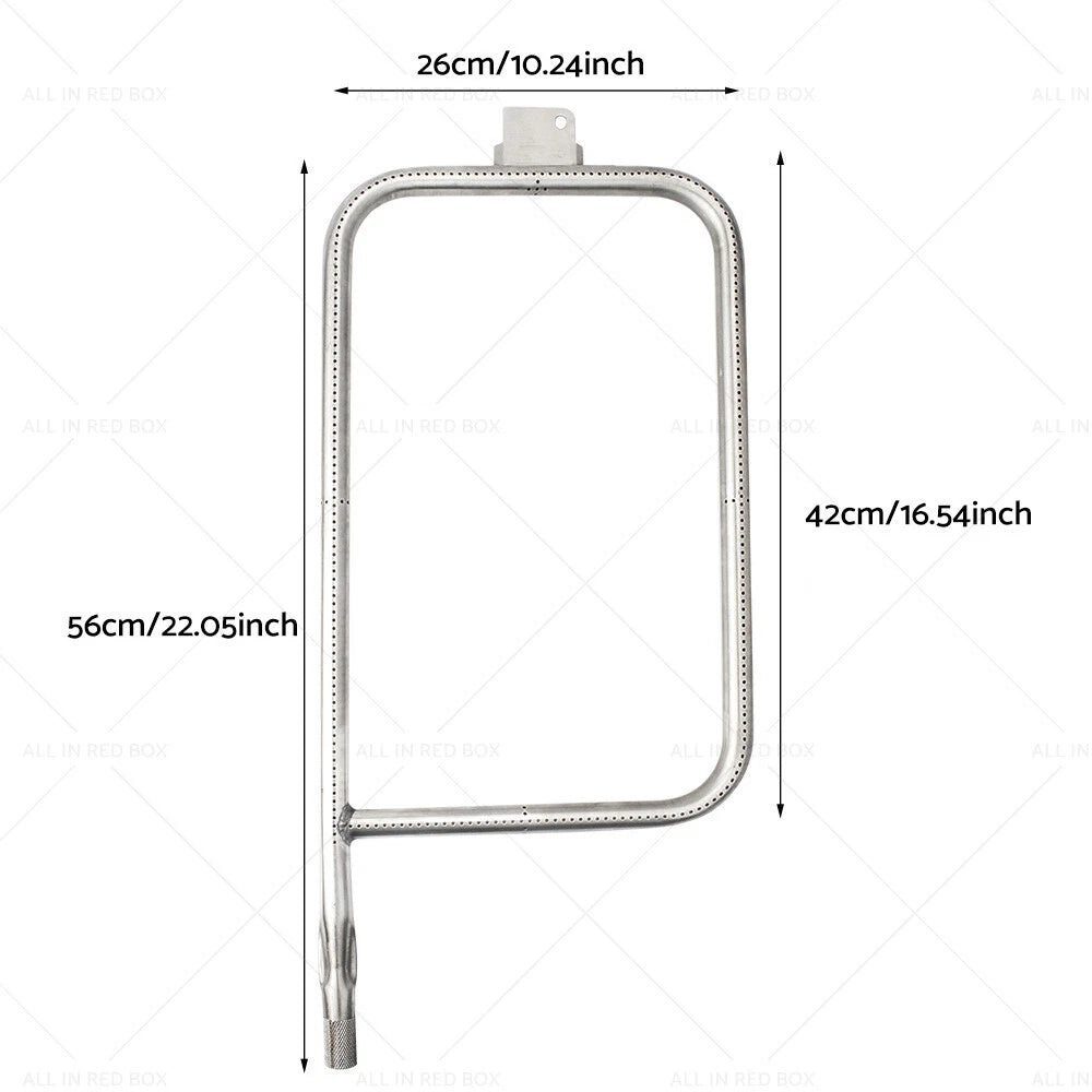 Stainless Steel Burner Tube for Weber Q300 Q320 Q3000 Q3200 (2007–2013)