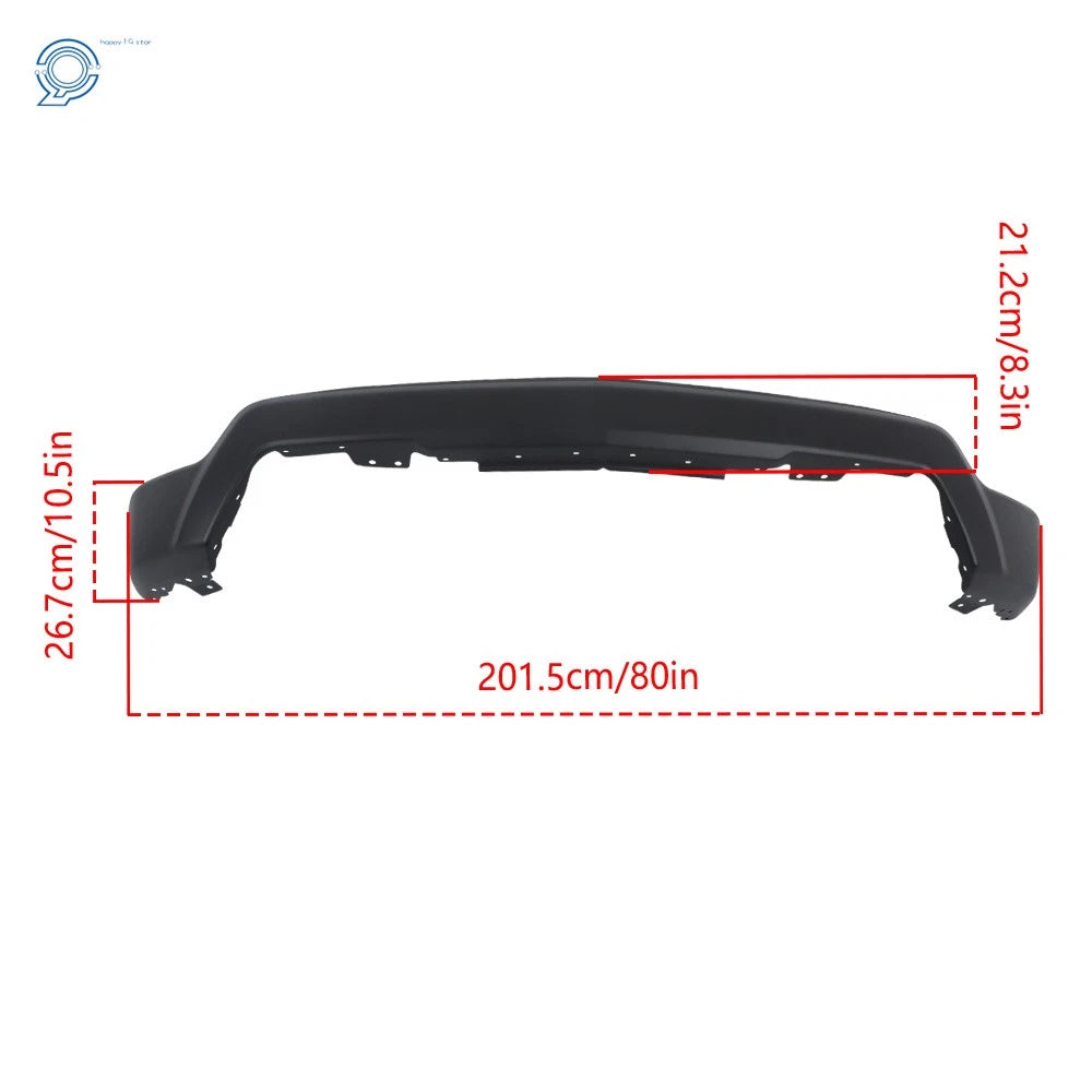 Front Bumper Face Bar for Chevrolet Silverado 1500 (2022–2023)