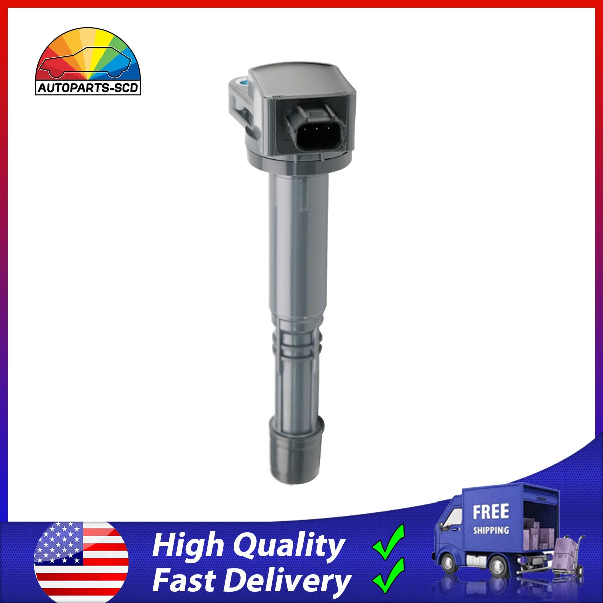 Ignition Coil for Honda Accord Civic CRV Crosstour 2.4L L4 (2008–2018) UF602