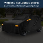 Waterproof Car Cover for Kia Soul (2010–2023) - Aluminum Film, Zipper
