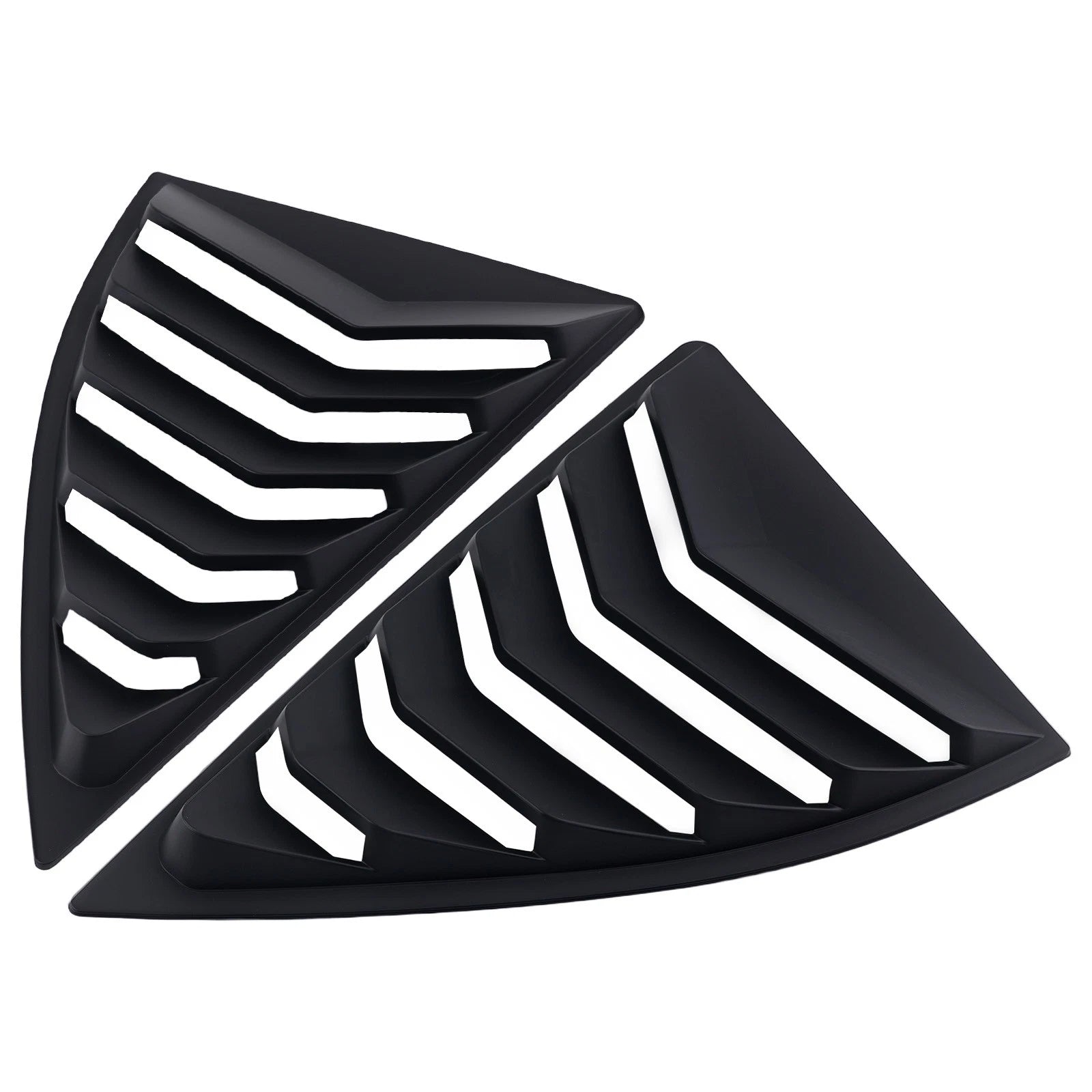 Side Window Louvers for Chevy Camaro (2010–2015) Quarter Panel Cover Matt Black