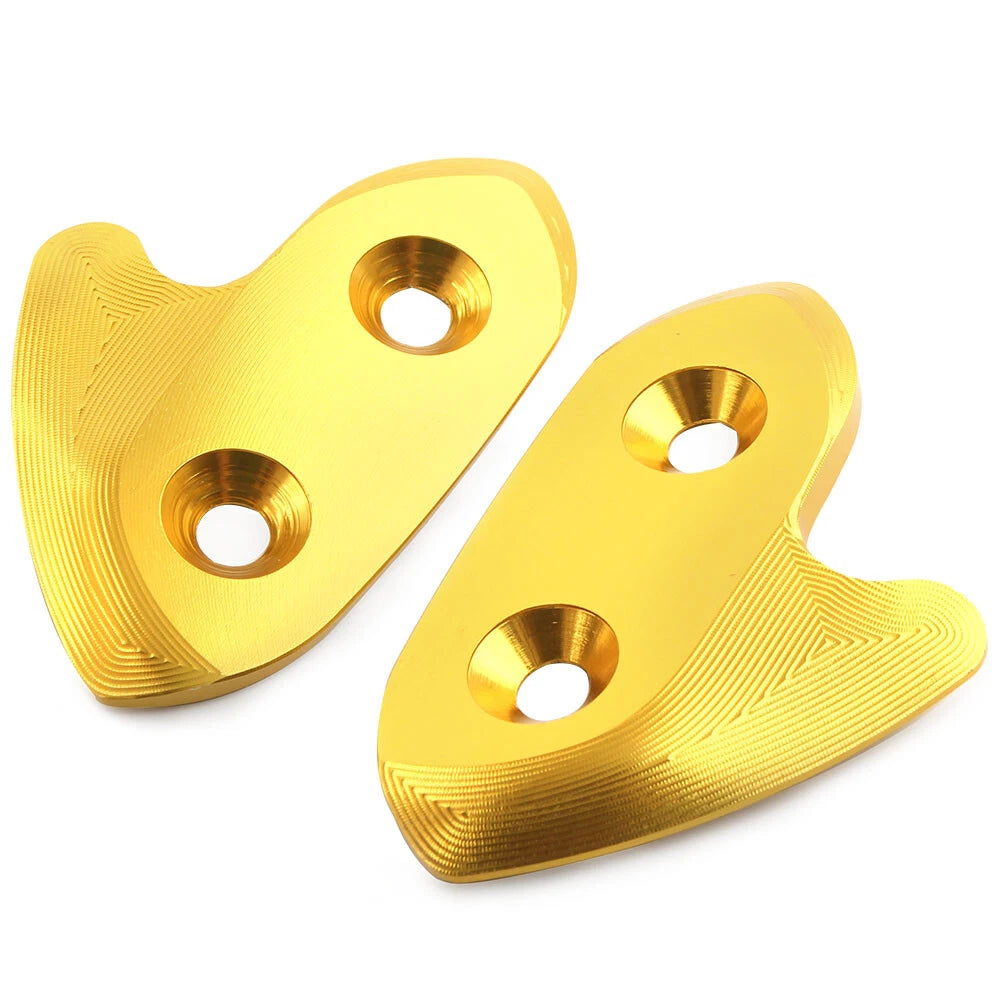 Rearview Mirror Block Off Base Plates for Yamaha R1 YZF-R1 (2015–2019)